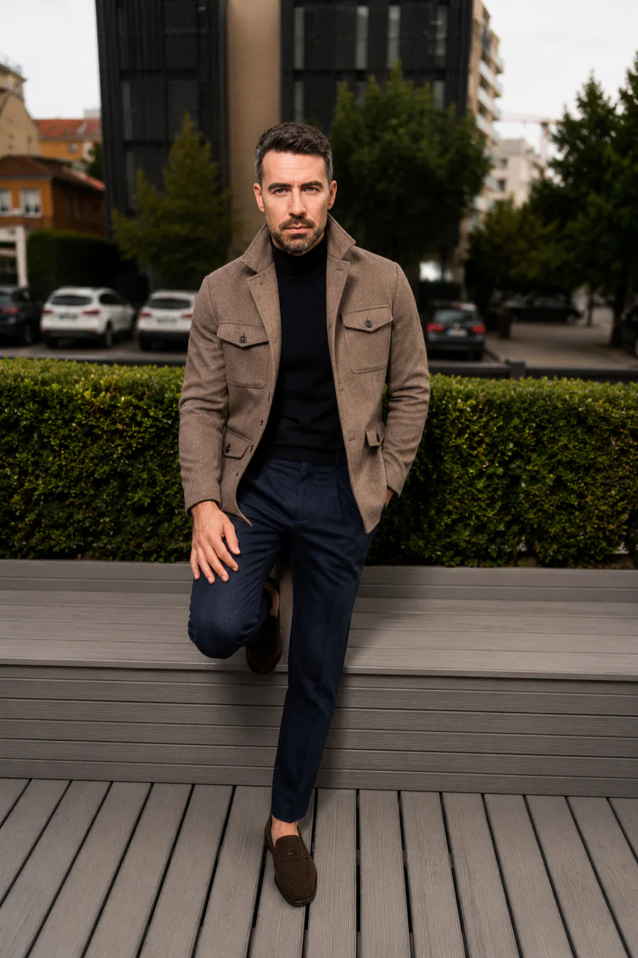 Zapato Milano Azul navy