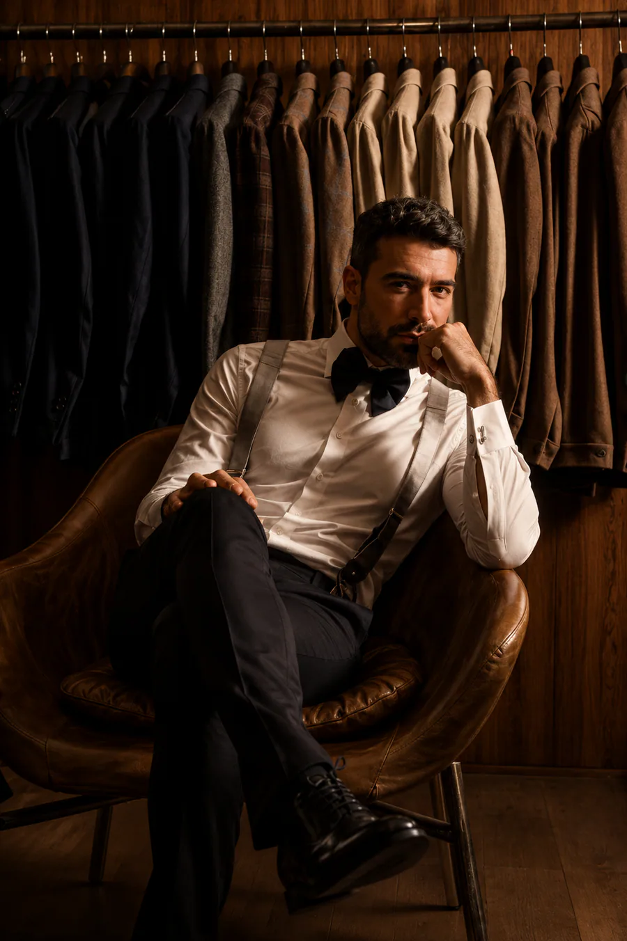 Corbata Como Negro